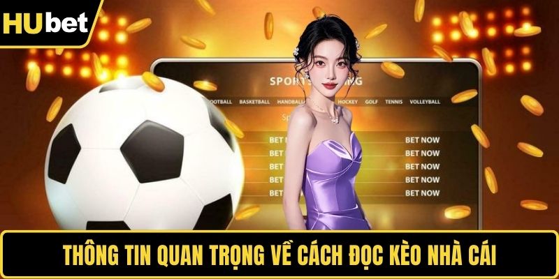 Cách Đọc Kèo Nhà Cái Và Những Thông Tin Quan Trọng Thông tin quan trọng về cách đọc kèo nhà cái